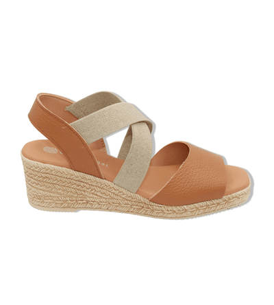 Eric Michael Foxy Jute Wedge Sandal