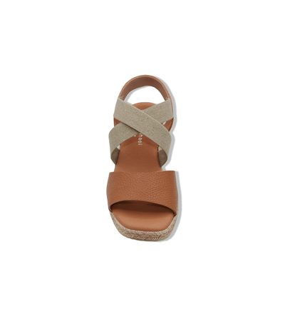 Eric Michael Foxy Jute Wedge Sandal