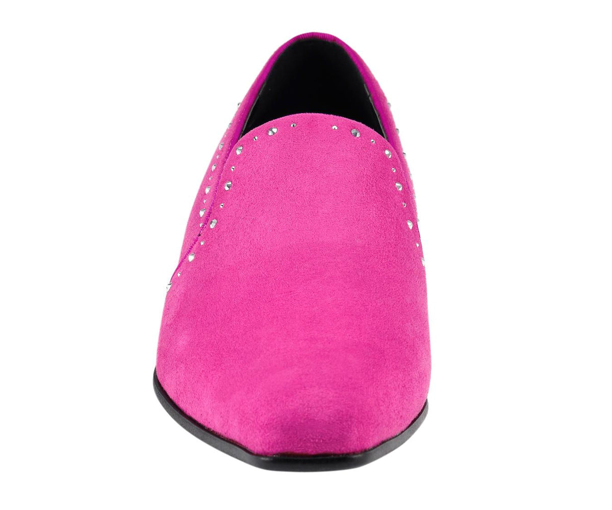 Amali Francis Fuchsia Slippers — product view 4