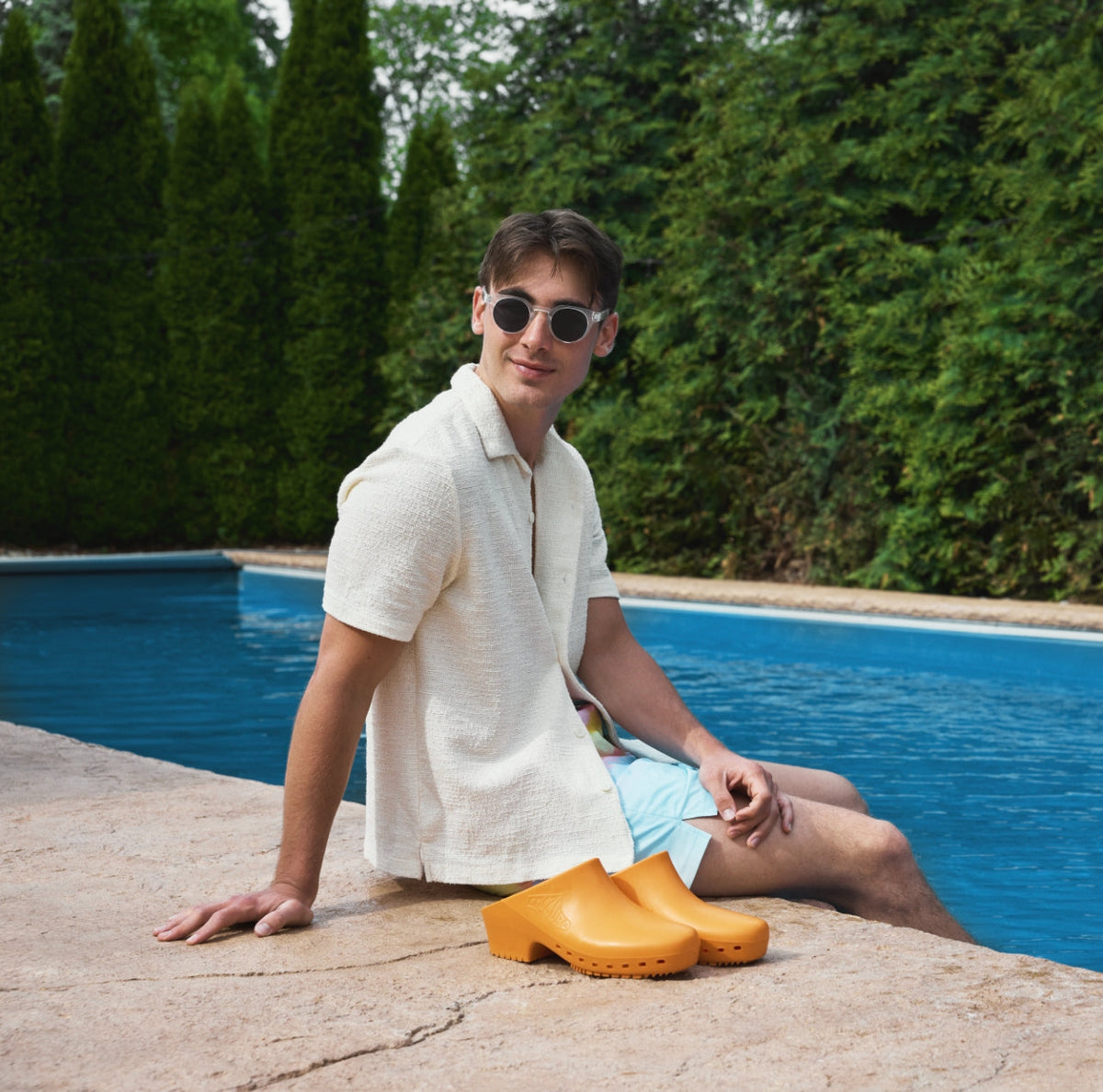 Calzuro Classic Without Holes Orange – product view 3