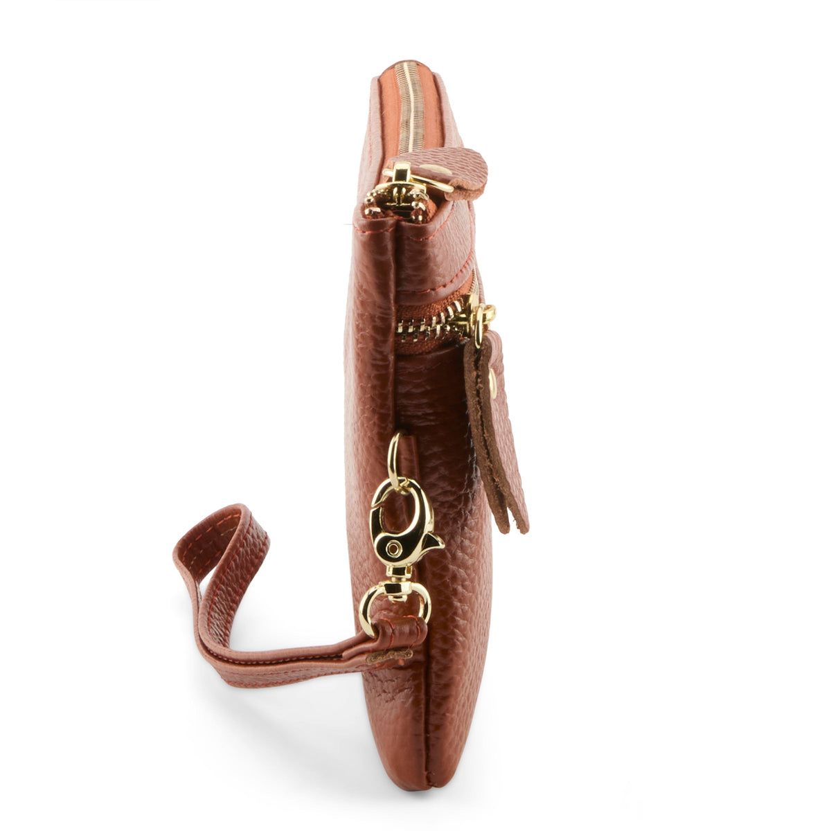 Spring Step Leather Wristlet — product view 9