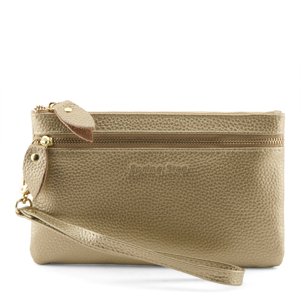 Spring Step Leather Wristlet — product view 12