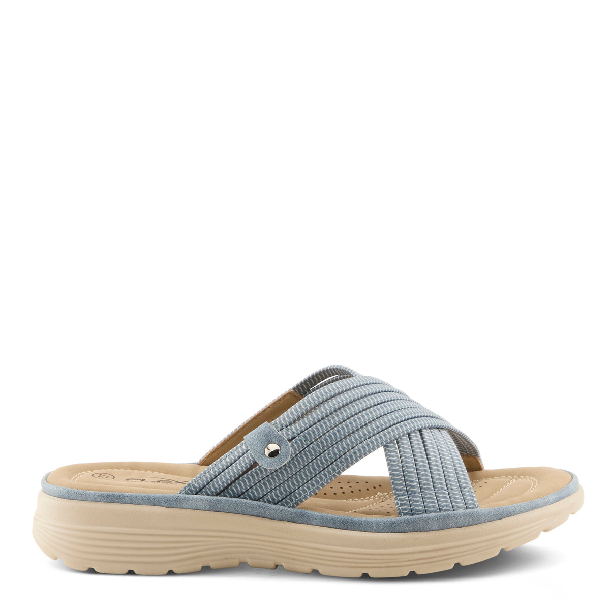 FLEXUS GASPIE SANDALS – Three-Quarter View
