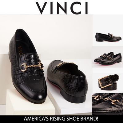 The Monaco Black Leather Men Shoe Bit Loafer