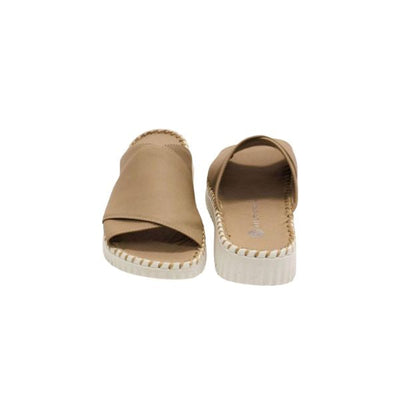 Eric Michael Gloria Leather Slide Sandal
