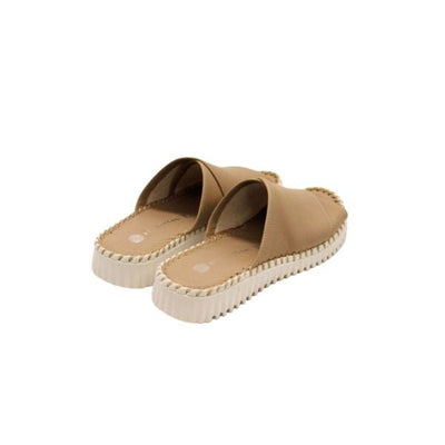 Eric Michael Gloria Leather Slide Sandal
