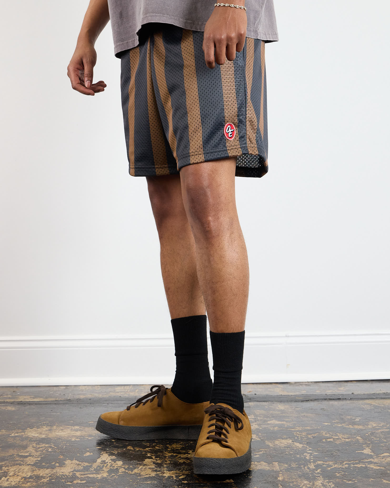 American Trench Classic Mesh Shorts – USA Made Athletic Shorts with Drawstring Waist view 12