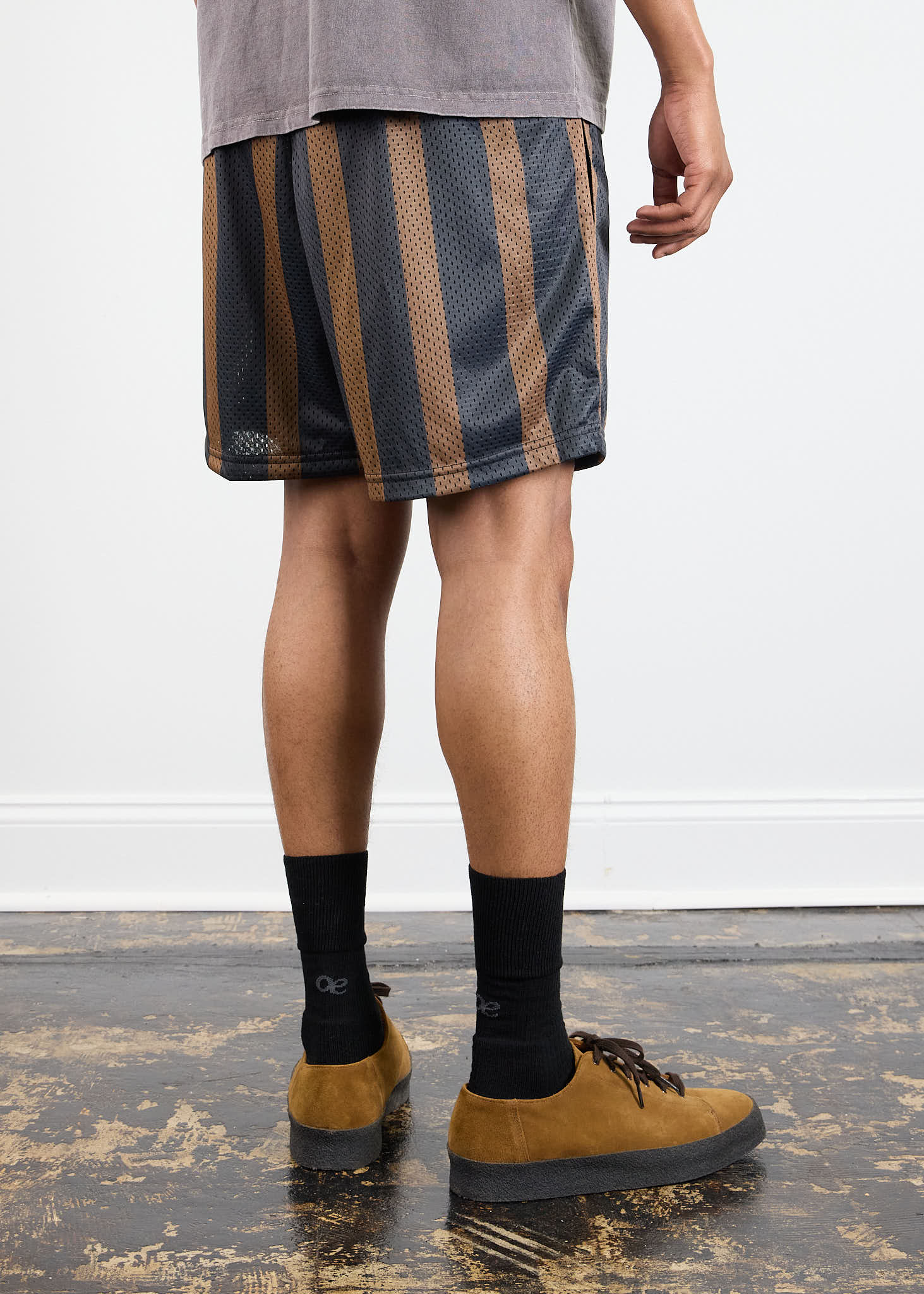 American Trench Classic Mesh Shorts – USA Made Athletic Shorts with Drawstring Waist view 13