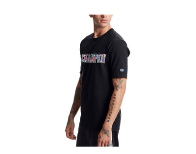 Champion C Life Heritage 3D Logo Men's T-Shirt — Black
