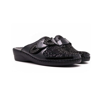 Garden Padded Leather Slide