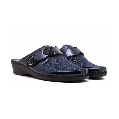 Garden Padded Leather Slide