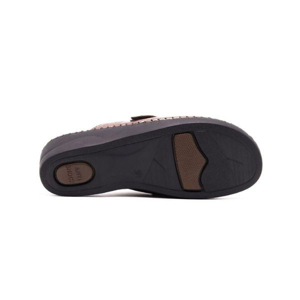 Garden Padded Leather Slide