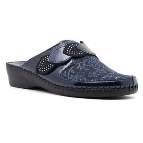 Garden Padded Leather Slide