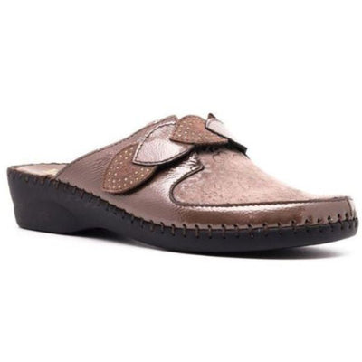 Garden Padded Leather Slide
