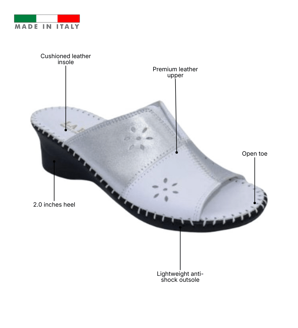Gemini Anatomical Leather Slide