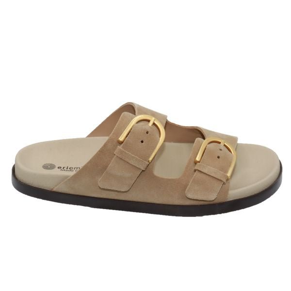 Eric Michael Gianna Suede Slide Sandal