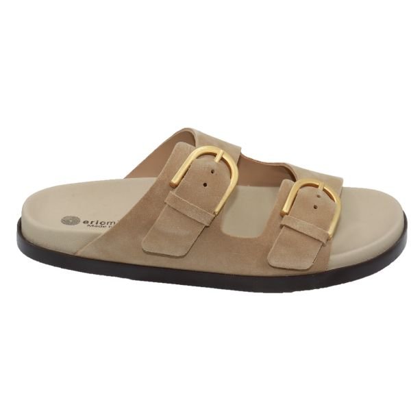 Eric Michael Gianna Suede Slide Sandal
