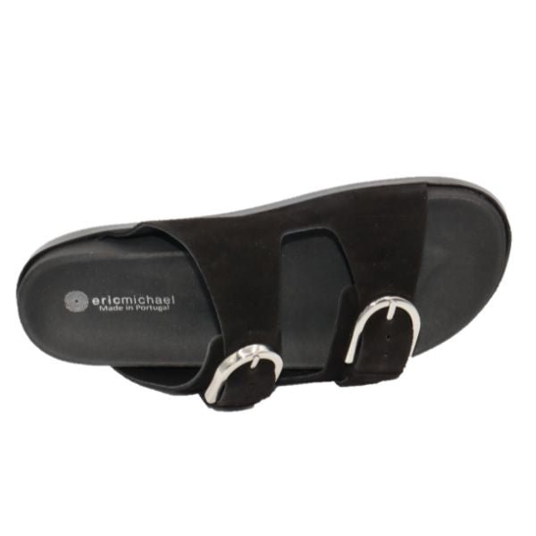 Eric Michael Gianna Suede Slide Sandal