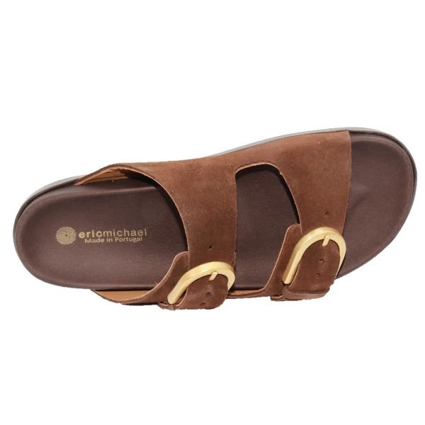 Eric Michael Gianna Suede Slide Sandal
