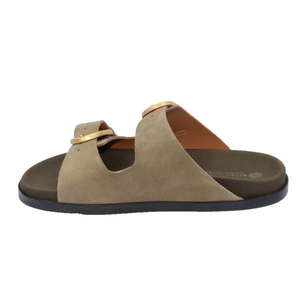 Eric Michael Gianna Suede Slide Sandal
