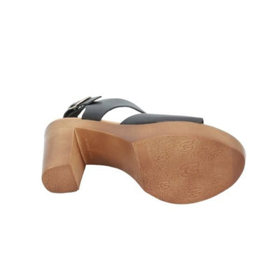 Eric Michael Ginger Women’s Leather Block Heel Sandal
