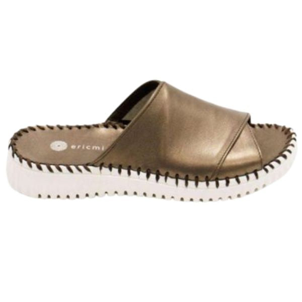 Eric Michael Gloria Leather Slide Sandal