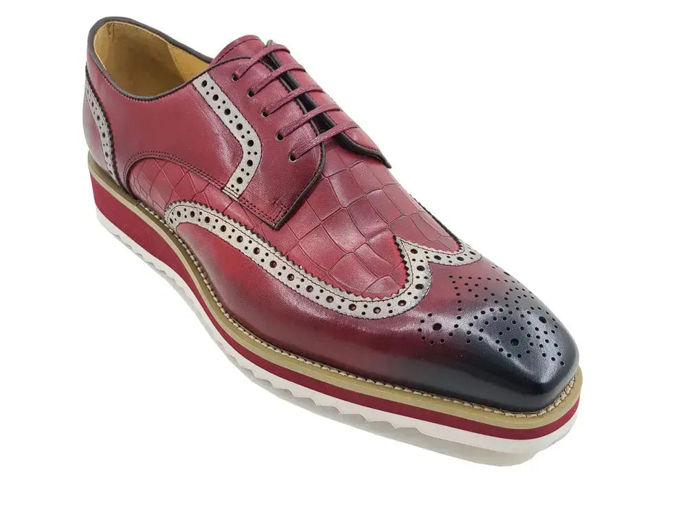 Carrucci Shoes Gorgeous Lace Up Oxford Men’s Leather KS515 35 view 22