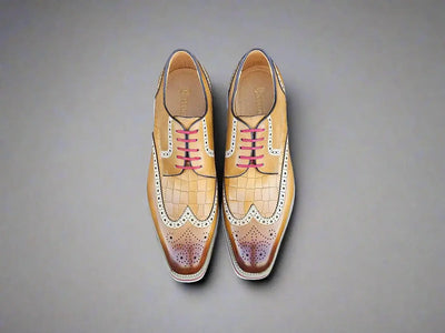 Carrucci Shoes Gorgeous Lace Up Oxford Men’s Leather KS515 35 view 8