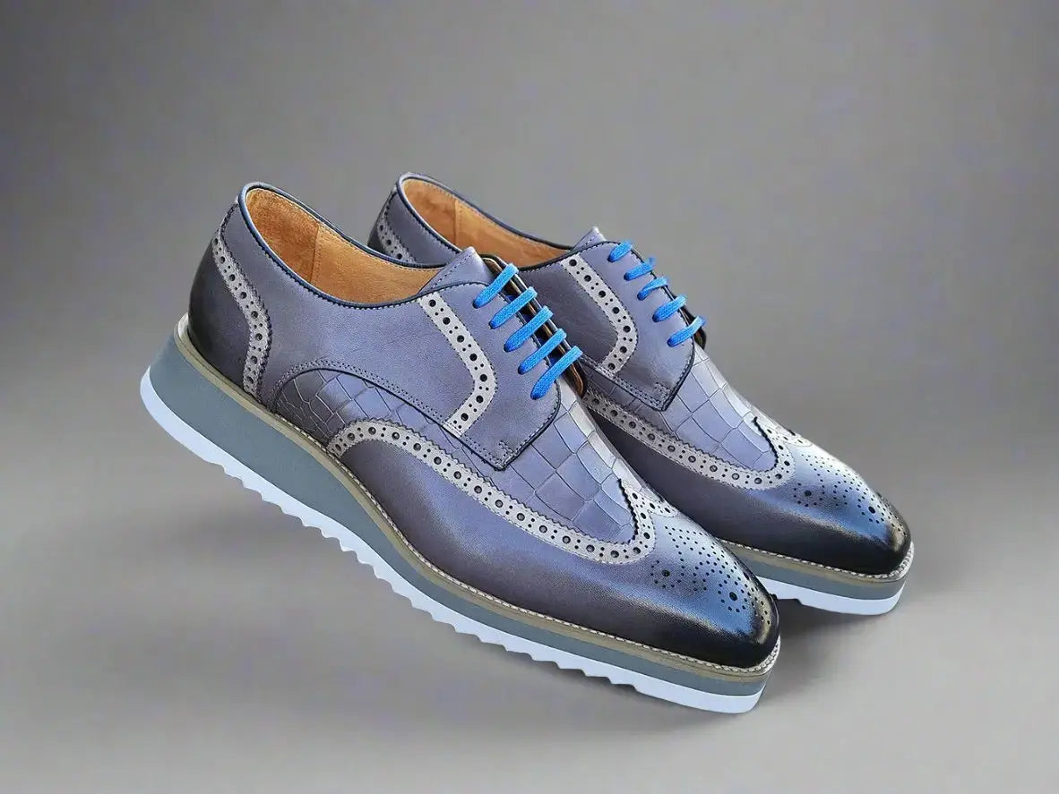 Carrucci Shoes Gorgeous Lace Up Oxford Men’s Leather KS515 35 view 14
