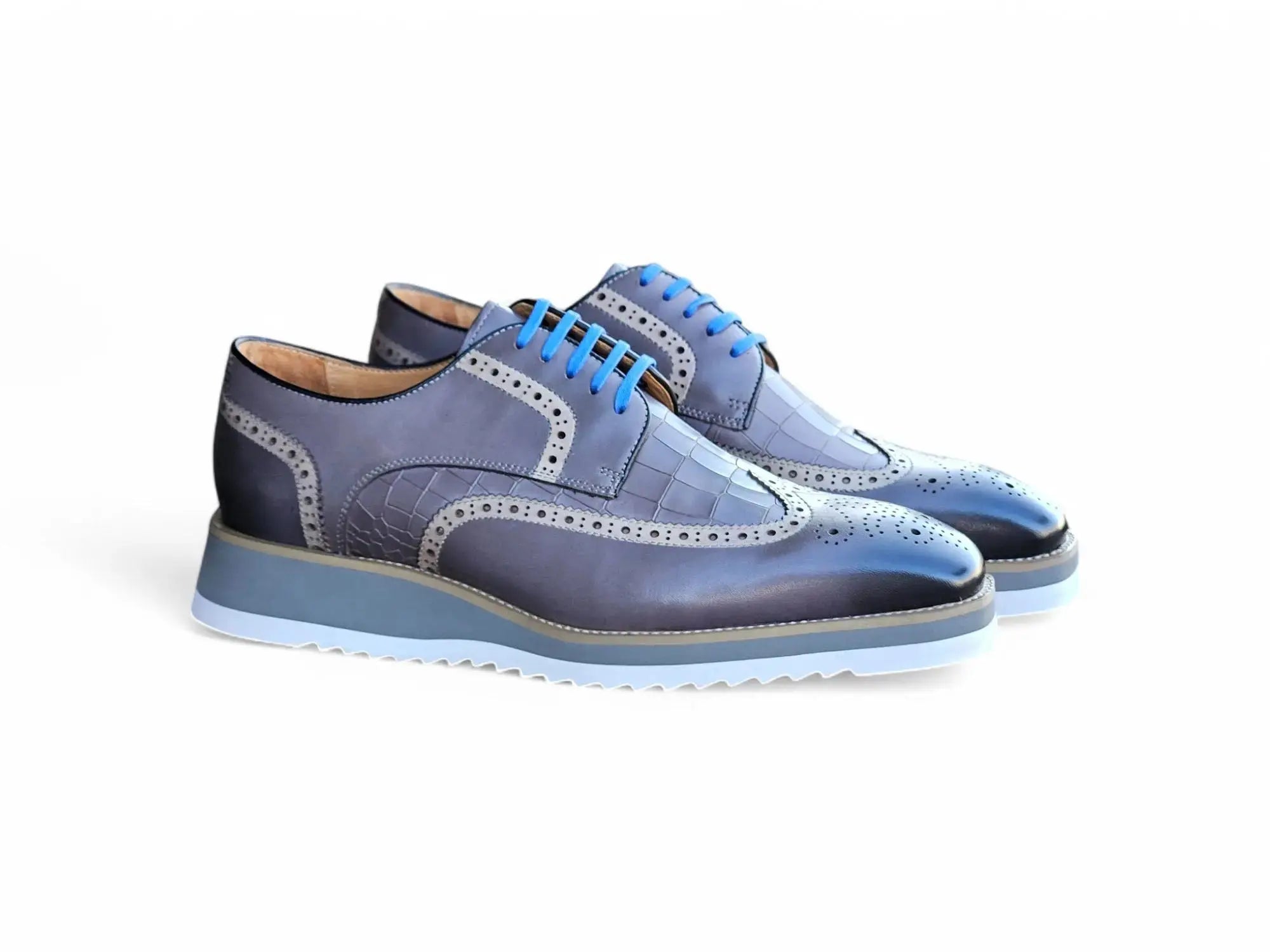 Carrucci Shoes Gorgeous Lace Up Oxford Men’s Leather KS515 35 view 13