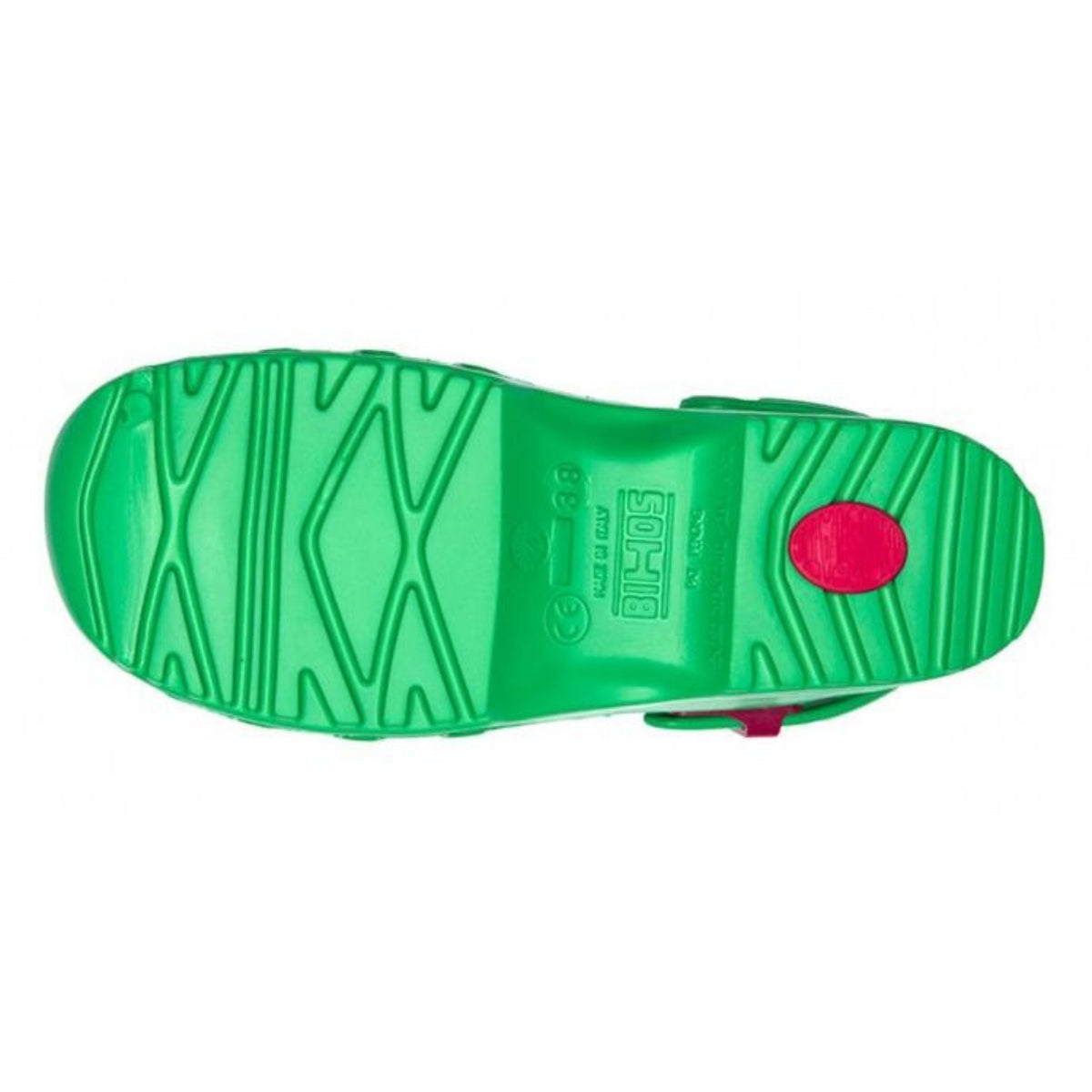 Calzuro Light Green – sole view