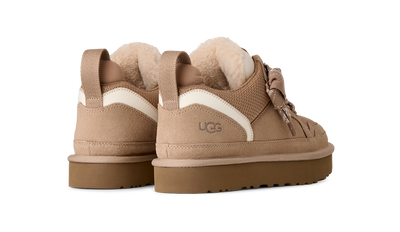 UGG Lowmel Womens Sneakers — Sand Suede Low-Top