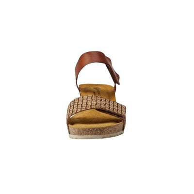 Eric Michael Gypsy Studded Fringe Wedge Sandal