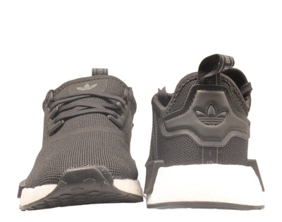 adidas NMD_R1 J Refined Kids' Sneakers — Black/White Running