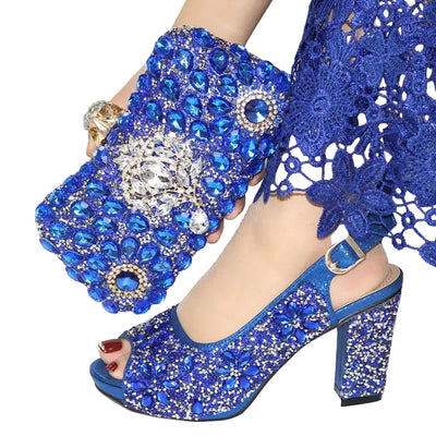Women's Shoes and Bags To Match Set EDN104