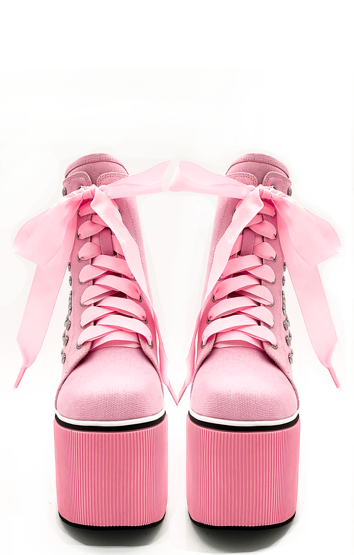 Charla Tedrick  Heartcore Platform Sneaker - Pink – front view