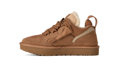 UGG Lowmel Womens Sneakers — Chestnut Suede Low-Top
