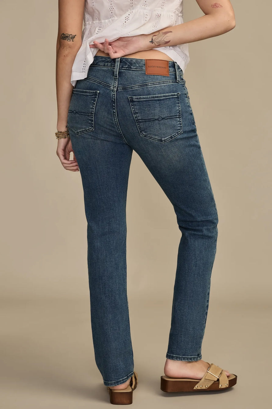 [124872-420] WOMENS LUCKY BRAND HIGH RISE CURVY STRAIGHT - GEMINI – product view 3