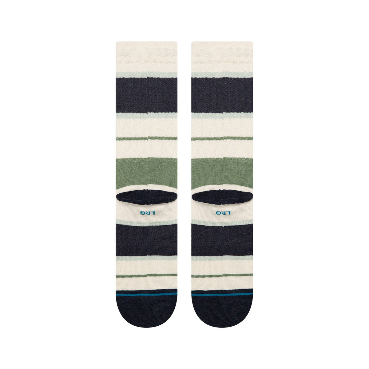 Stance Striped Delight Butter Blend Crew Socks - Canvas