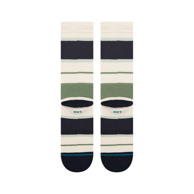 Stance Striped Delight Butter Blend Crew Socks - Canvas