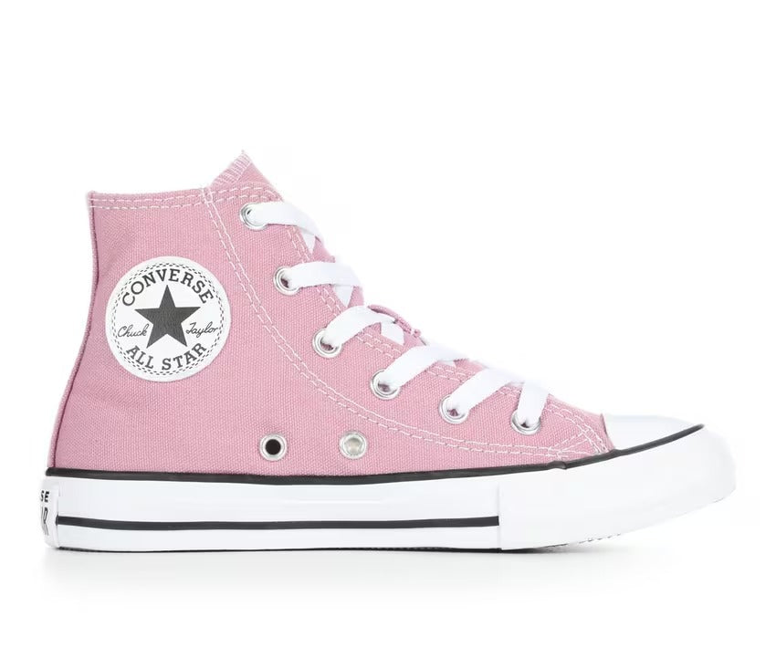 Converse Chuck Taylor All Star Lift Women's Sneakers — Rose Pink Canvas High-Top
