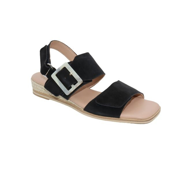 Eric Michael Hannah Closed-Toe Espadrille Wedge
