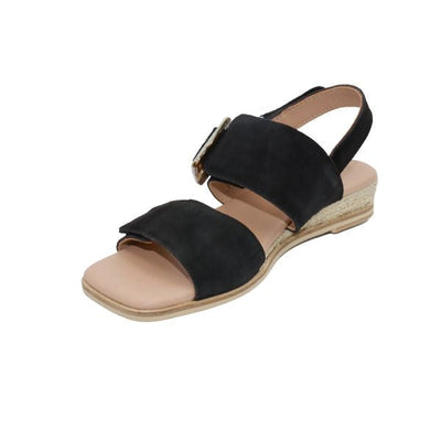Eric Michael Hannah Closed-Toe Espadrille Wedge