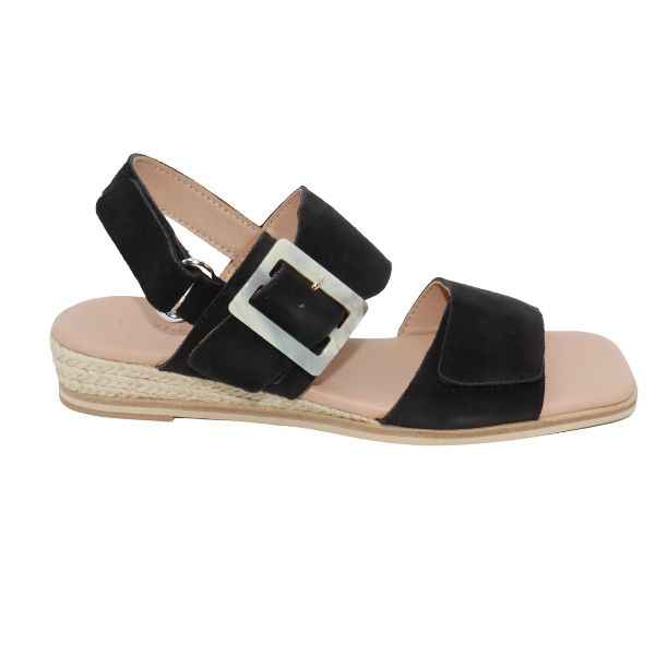 Eric Michael Hannah Closed-Toe Espadrille Wedge