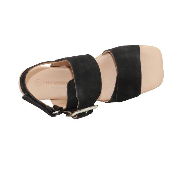 Eric Michael Hannah Closed-Toe Espadrille Wedge