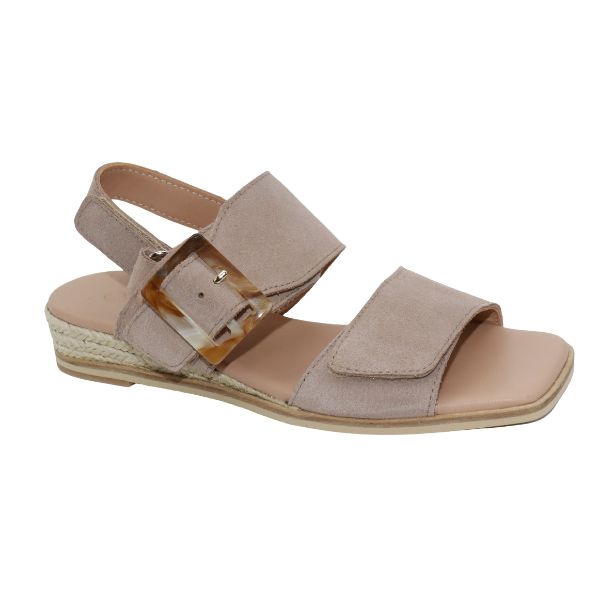 Eric Michael Hannah Closed-Toe Espadrille Wedge