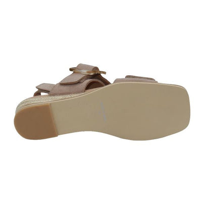 Eric Michael Hannah Closed-Toe Espadrille Wedge