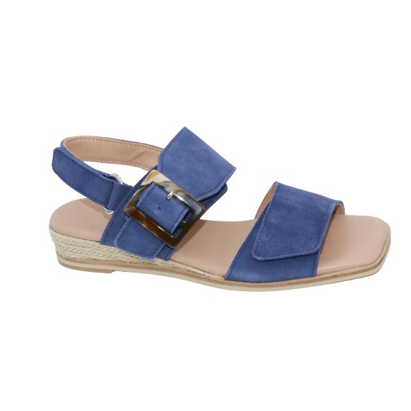 Eric Michael Hannah Closed-Toe Espadrille Wedge