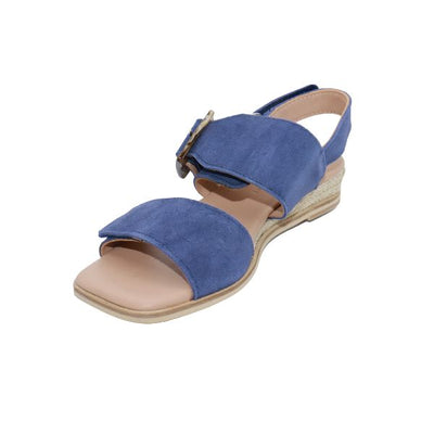 Eric Michael Hannah Closed-Toe Espadrille Wedge