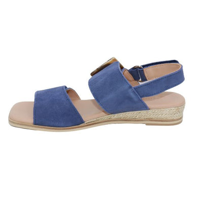 Eric Michael Hannah Closed-Toe Espadrille Wedge